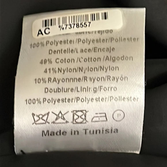 Sandro Paris Sleeveless Slip Dress with Black Lace - Size Small (Sandro Size 1) - Picture 7 of 8